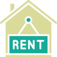 Rent House Vector Icon