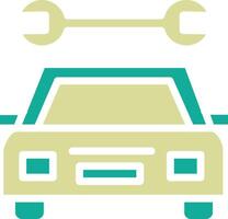 icono de vector de servicio de coche