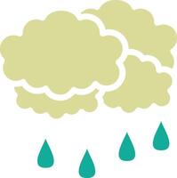 Cloudy Weather Vector Icon