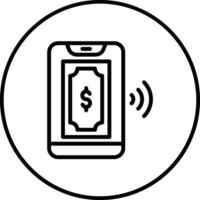 Mobile Payment Vector Icon