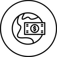 Global Currency Vector Icon