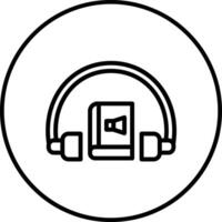 Audiobook Vector Icon