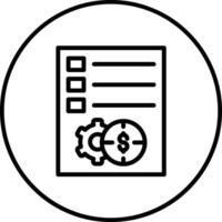 Project Requirements Vector Icon