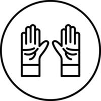 Hands Up Vector Icon