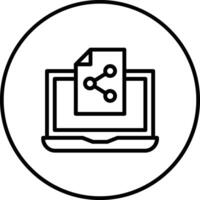 Share Files Vector Icon