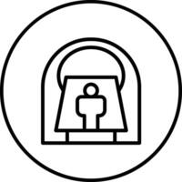 CT Scan Vector Icon