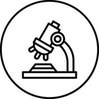 Microscope Vector Icon