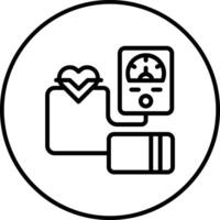 Blood Pressure Vector Icon