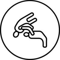 Judo Vector Icon