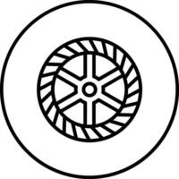 Tire Vector Icon