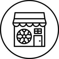 Sports Shop Vector Icon