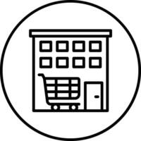 Supermarket Vector Icon