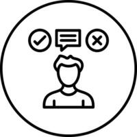 Decision Making Vector Icon