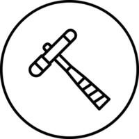 Reflex Hammer Vector Icon