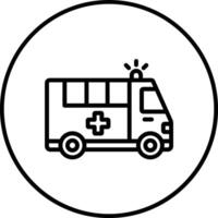 Ambulance Vector Icon