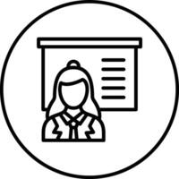 Teacher Vector Icon