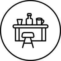 Bar Counter Vector Icon