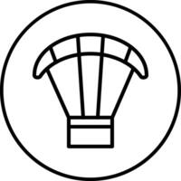 Parachute Vector Icon