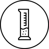 Graduated Cylinder Vector Icon