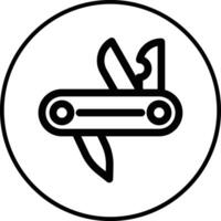 Pocket Knife Vector Icon