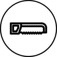 Hacksaw Vector Icon