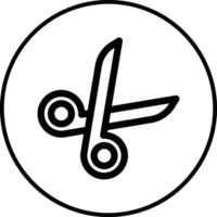 Cutting Tool Vector Icon