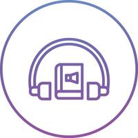 Audiobook Vector Icon