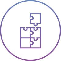 Puzzle Solution Vector Icon