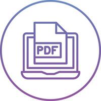 PDF Vector Icon