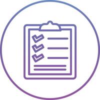 Checklist Vector Icon