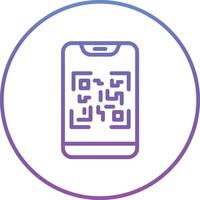 QR Code Scan Vector Icon