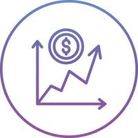 Money Growth Vector Icon