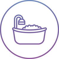 Bathtub Vector Icon