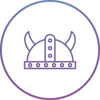 Viking Helmet Vector Icon