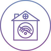 NO Wifi Home Vector Icon