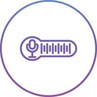 Voice Message Vector Icon