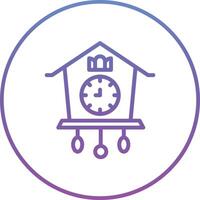 Cuckoo Clock Vector Icon