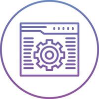 Web Management Vector Icon