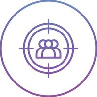 User Target Vector Icon