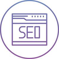 Website Seo Vector Icon