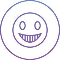 Grinning Face with Smiling Eyes Vector Icon