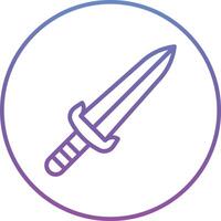 Dagger Vector Icon