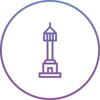 Trajans Column Vector Icon
