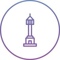 Trajans Column Vector Icon