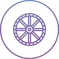 Wheel Vector Icon