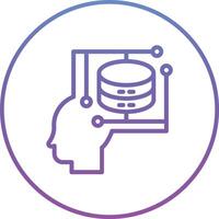 Intelligent Data Vector Icon