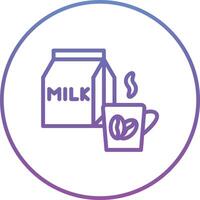 Coffee Milk Vector Icon