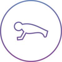 Push Ups Vector Icon