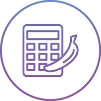 Calorie Calculator Vector Icon