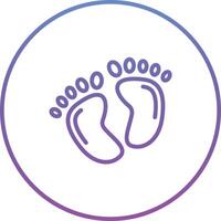 Footprint Vector Icon